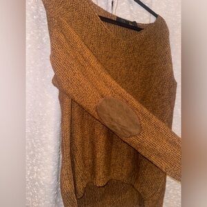 Brown KNIT sweater XL